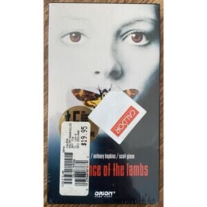 The Silence of the Lambs VHS Original Orion Release 1991 SEALED